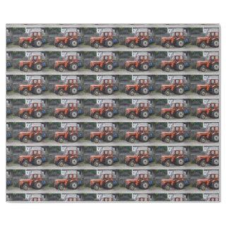Orange Diesel Tractor Steyr KL II