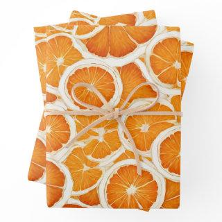 Orange Fruit Slices  Sheets