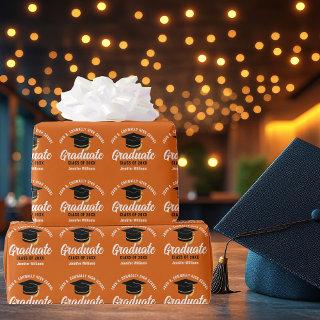 Orange Graduate Custom 2025 Graduation Party