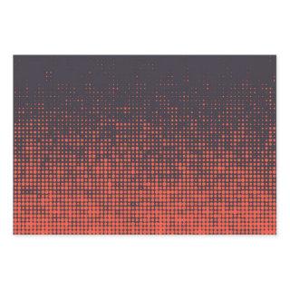 Orange, modern, urban halftone dots pattern design  sheets
