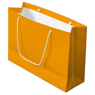 Orange Peel Solid Color Large Gift Bag