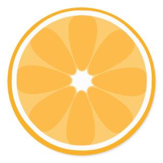 Orange Slice Sticker