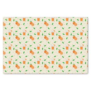 Orange Themed Gift Wrapping Tissue Paper