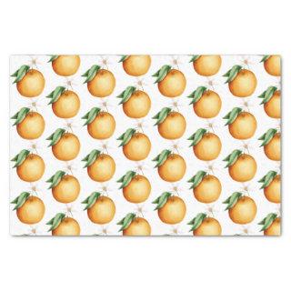 Oranges Pattern Tissue Paper
