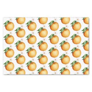 Oranges Pattern Tissue Paper