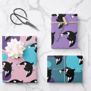 Orca Killer Whale Birthday  Sheets