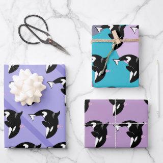 Orca Killer Whale Birthday  Sheets