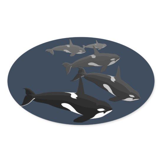 Orca Stickers Killer Whale Stickers