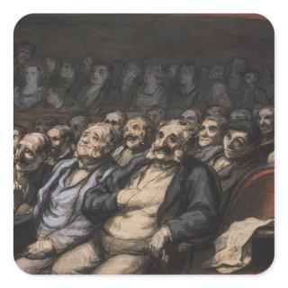 Orchestra Seat, c.1856 Square Sticker