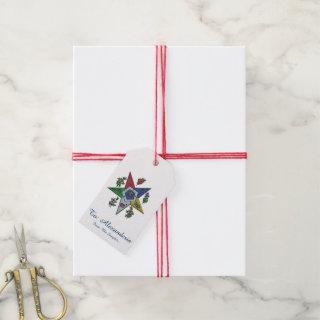 Order Of The Eastern Star Gift Tags