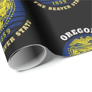 OREGON BEAVER STATE FLAG