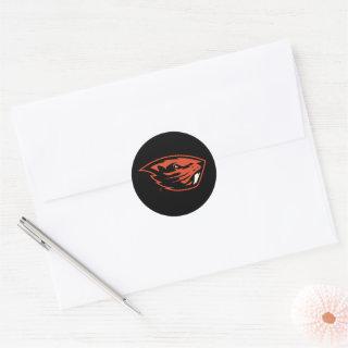 Oregon State Beavers | Beaver Head Classic Round Sticker