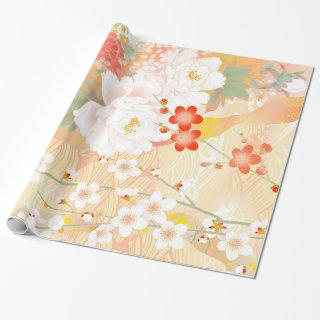 Oriental Accent Japanese Floral Soft Colors-1