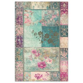 Oriental Esthetics Eclectic Patchwork Patterns Tissue Paper