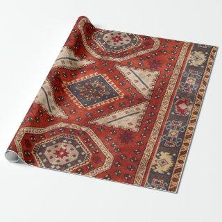 Oriental Turkish Persian Carpet Red