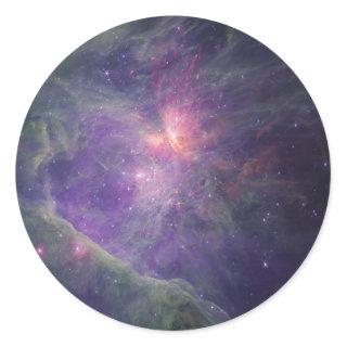Orion Nebula Classic Round Sticker