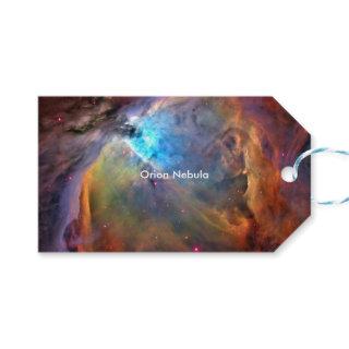 Orion Nebula Space Galaxy Gift Tags