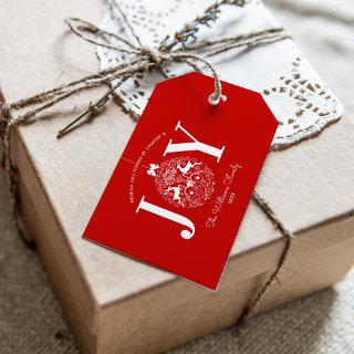 Ornamental Joy | Custom To and From Gift Tags