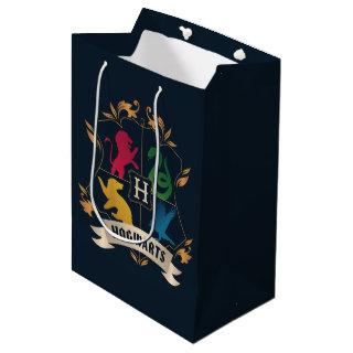 Ornate HOGWARTS™ House Crest Medium Gift Bag