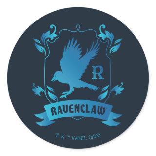 Ornate RAVENCLAW™ House Crest Classic Round Sticker