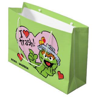 Oscar "I Love Trash" Valentine Large Gift Bag