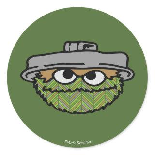 Oscar the Grouch | 80's Throwback Classic Round Sticker