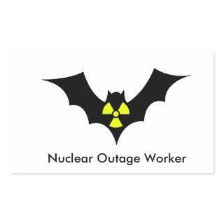 Outage Worker Rectangular Sticker