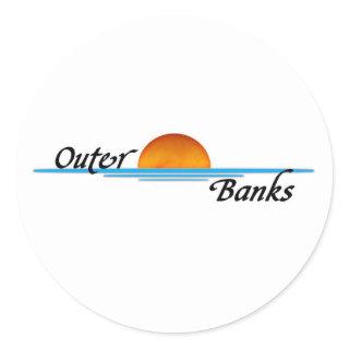 Outer Banks Classic Round Sticker