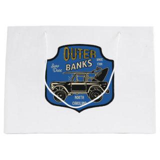 Outer Banks NC Badge Large Gift Bag