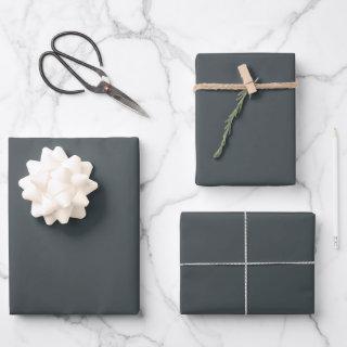 Outer space Black Matte  Sheets
