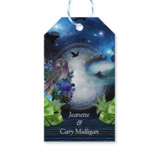 Outer Space Galaxy Gift Tag