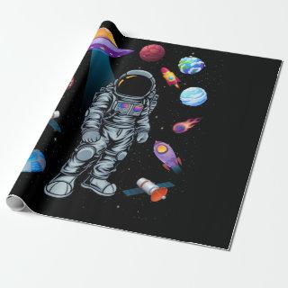 Outer Space Sci Fi Astronaut