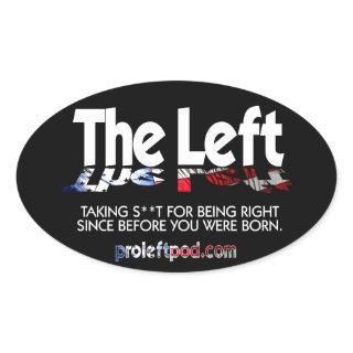 Oval Stickers - The Left, Defined...