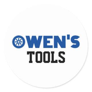 Owen's Tools Classic Round Sticker