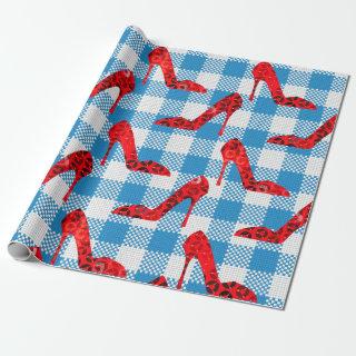 oz blue gingham ruby slippers