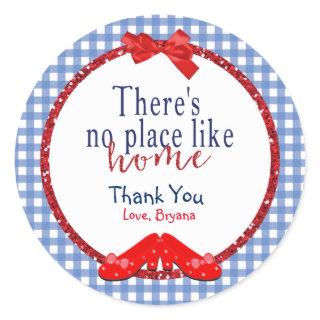 OZ No Place Like Home Party Favor Sticker Labels