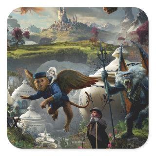 Oz: The Great and Powerful Poster 5 Square Sticker