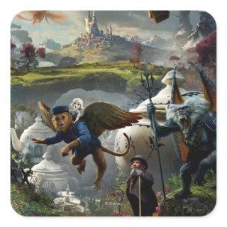 Oz: The Great and Powerful Poster 5 Square Sticker