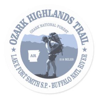 Ozark Highlands Trail Classic Round Sticker