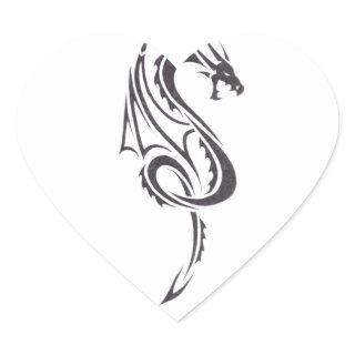 Pact Of The Dragon 2 Heart Sticker