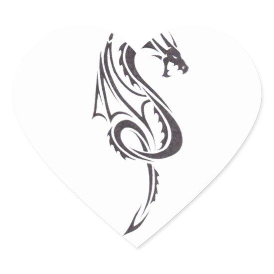 Pact Of The Dragon 2 Heart Sticker