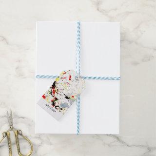 Paint Splatter Gift Tags