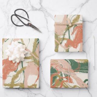 Painterly Abstract Whimsical  Sheets