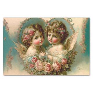 Pair of Cupids Tissue Paper