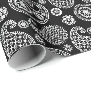 Paisley pattern, Black and White