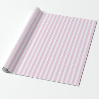 Pale pink and white candy stripes