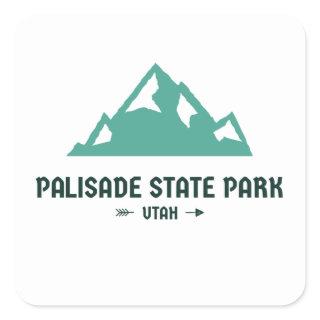 Palisade State Park - Utah Square Sticker