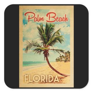 Palm Beach Stickers Florida Palm Tree  Vintage