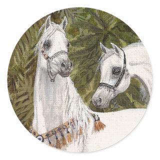 Palm Grove Arabian horse stickers