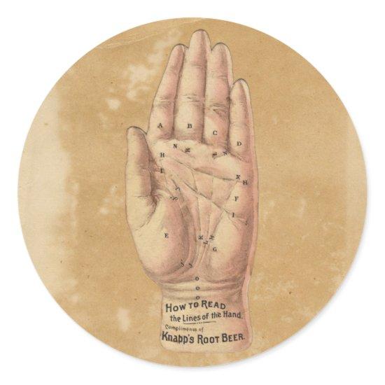 Palm Reading Sticker